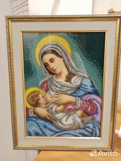 Схема для вышивания бисером 