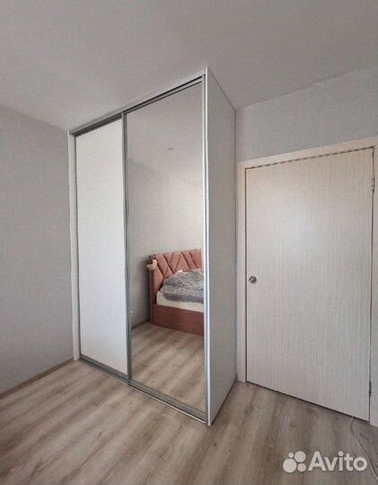 Шкаф купе на заказ от производителя с зеркалом