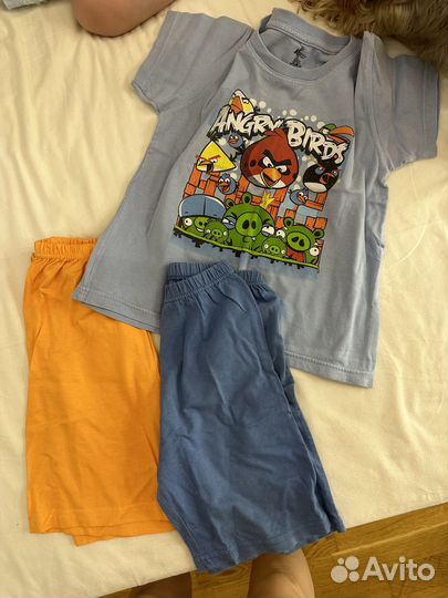 Вещи пакетом на мальчика 110 116