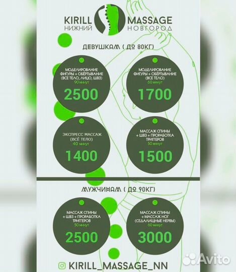 Массаж, моделирование и ручная коррекция фигуры