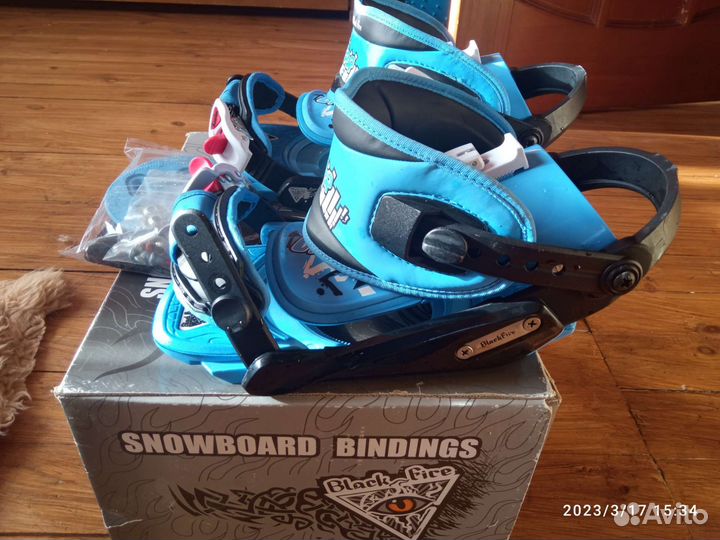 Крепление для сноуборда Black Faire Scoop