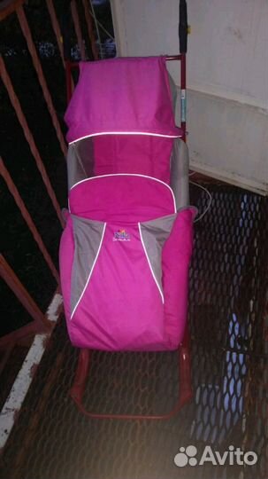 Коляска санки