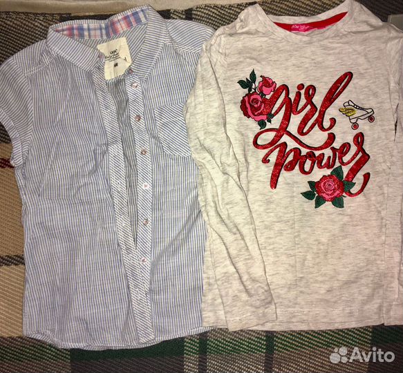 Вещи на девочку рост 128-140