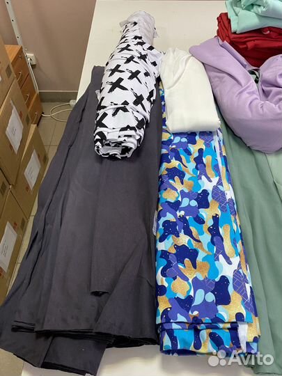 Футер ткань остатки