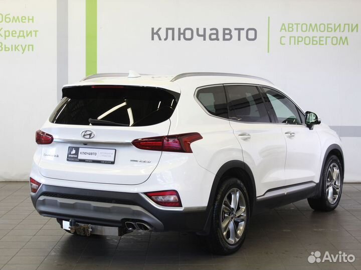 Hyundai Santa Fe 2.2 AT, 2018, 65 521 км