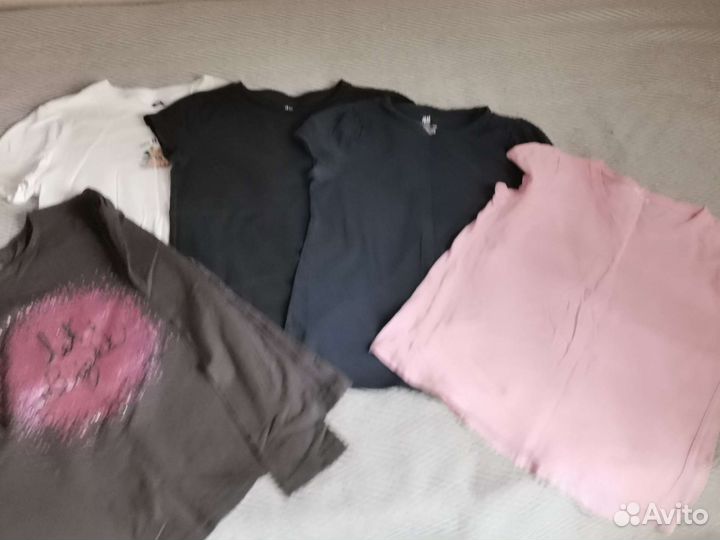 Детские вещи пакетом для девочки 128-134-140