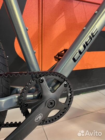 Велосипед Cube Hyde pro Ремень планетарка