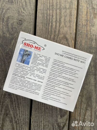 Sho-Me Combo Note WiFi радар + видео