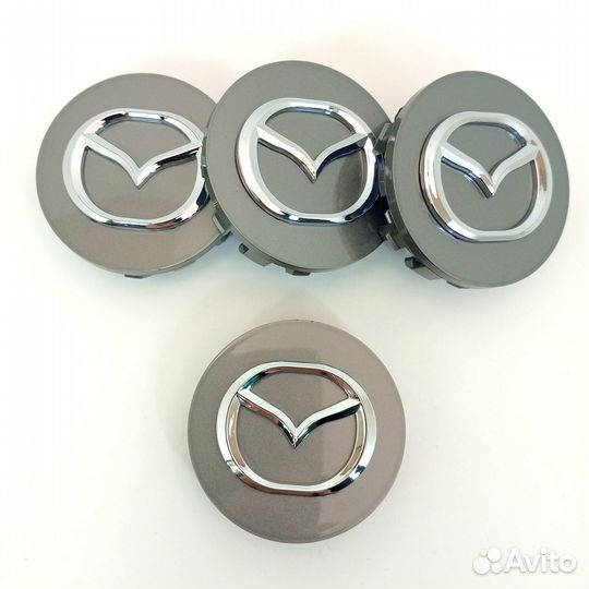 Заглушки/колпачки на литые диски Mazda 59*56 мм