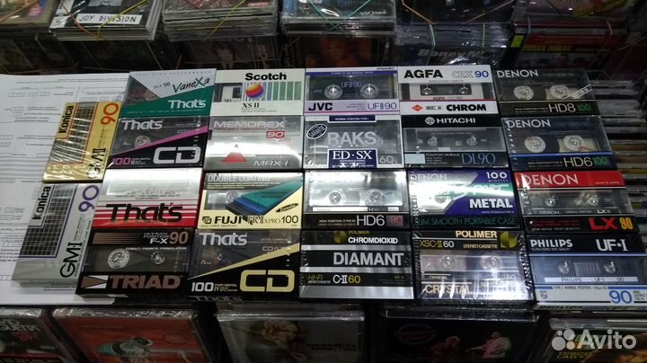 Tdk basf denon jvc yamaha teac thats maxell sony