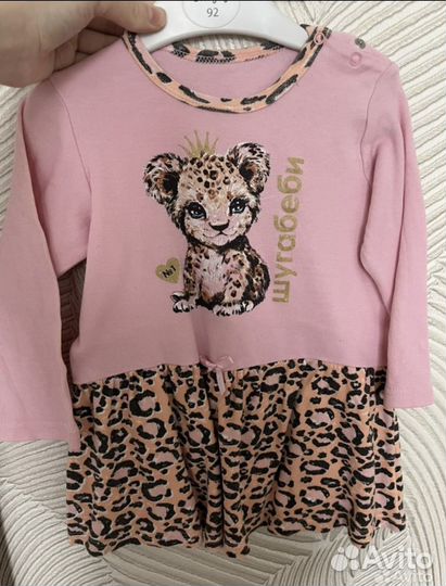 Платье для девочки 86