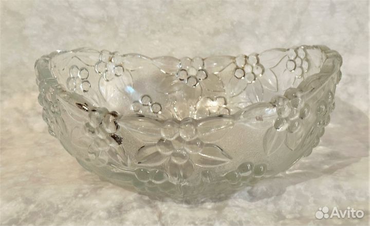 Ваза хрустальная