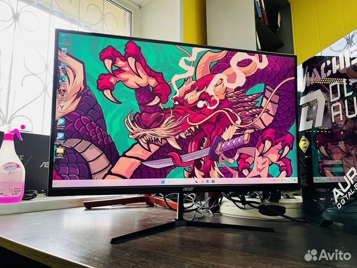Монитор Acer Nitro QG270S3bipx черный