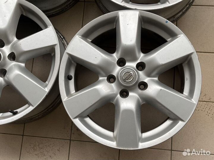 Литые диски r17 5x114.3 nissan