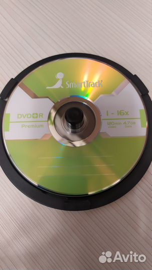 Пустые диски (болванки) DVD+R 6 шт