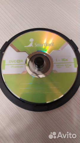 Пустые диски (болванки) DVD+R 6 шт