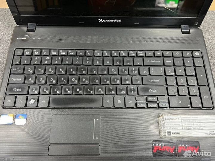 Ноутбук packard bell pew91