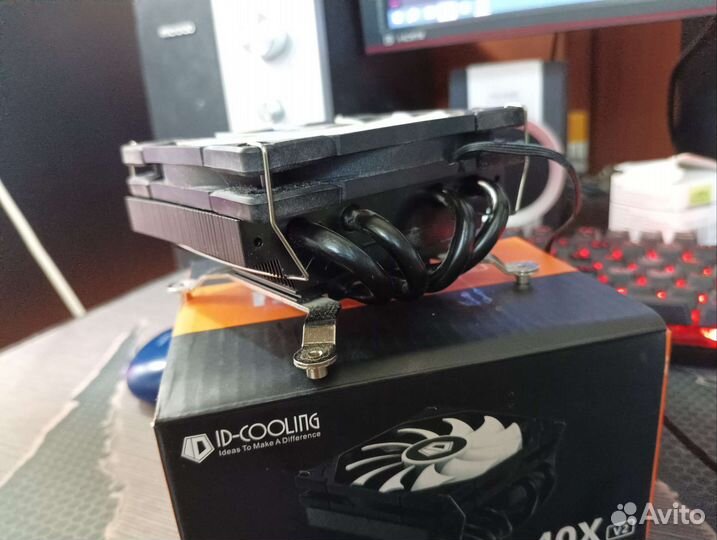 Кулер / 4 медные трубки / 100 Вт