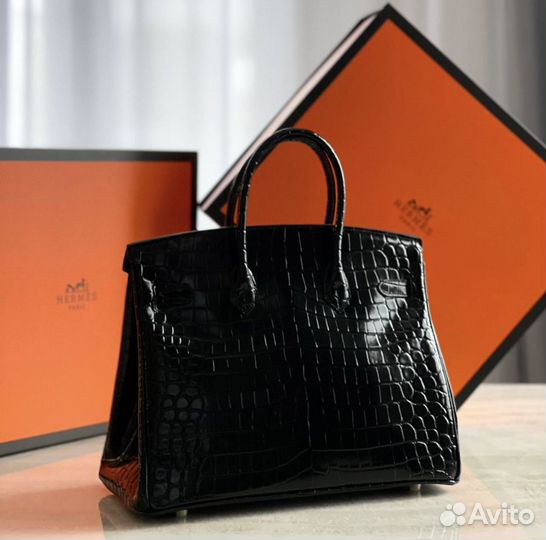 Hermes Birkin 35 Alligator сумка женская