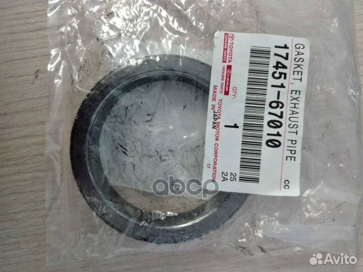 Прокладка глушителя