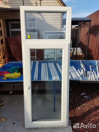 Окна,дверные блоки пластиковые бу