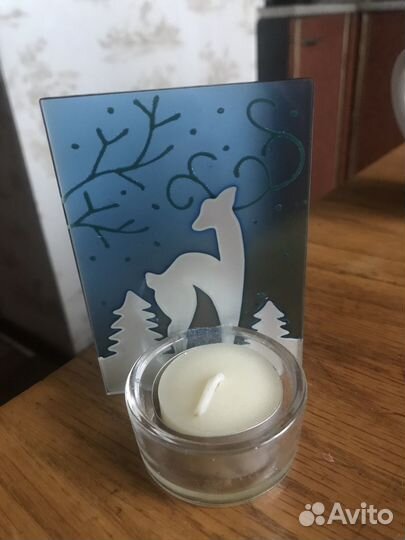 Новогодний подсвечник