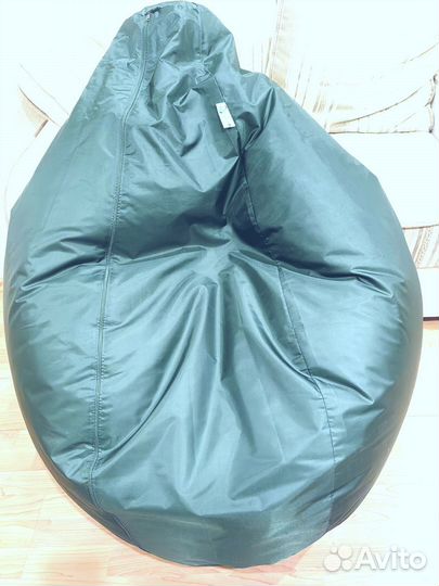 Кресло-мешок груша Темно-зеленый, размер xххl