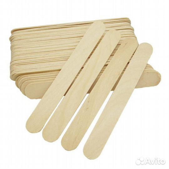 Шпатели деревянные(100 шт)