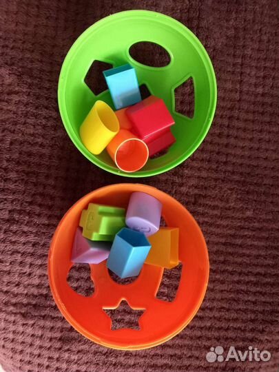 Набор развивающих игрушек от 6 месяцев до 2 лет
