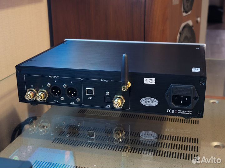 Цап ES9038 PRO Muses02 DAC Breeze Audio DC200 V.4