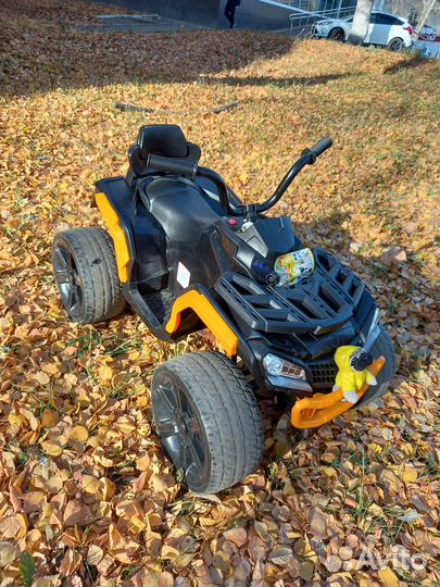 Электроквадроцикл с прицепом