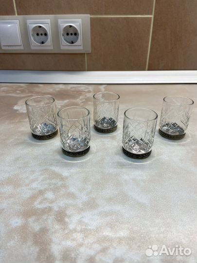 Хрустальные рюмки СССР