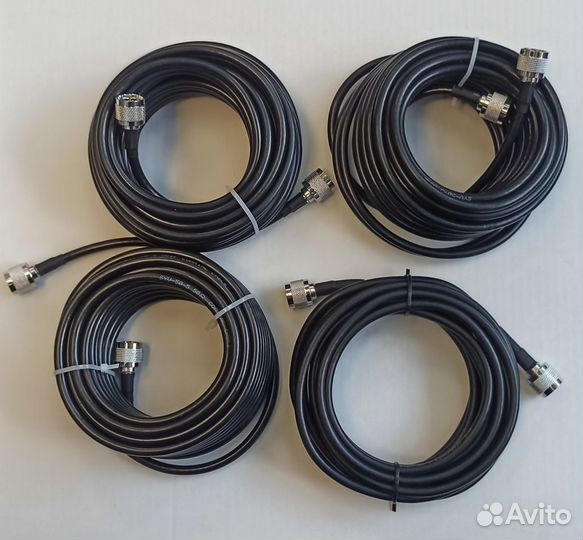 Усилитель 2G/3G/4G на 400 кв.м., 2 дом. антенны