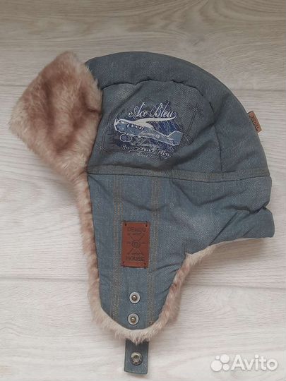 Шапка ушанка детская