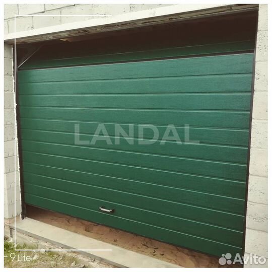 Гаражные секционные ворота