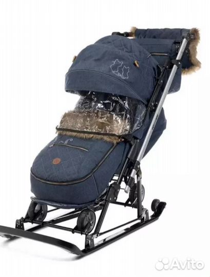 Коляска санки