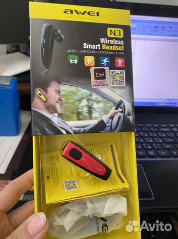 Беспроводная bluetooth гарнитура