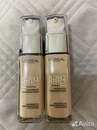 Крем тональный loreal 1N, 1,5N оттенки