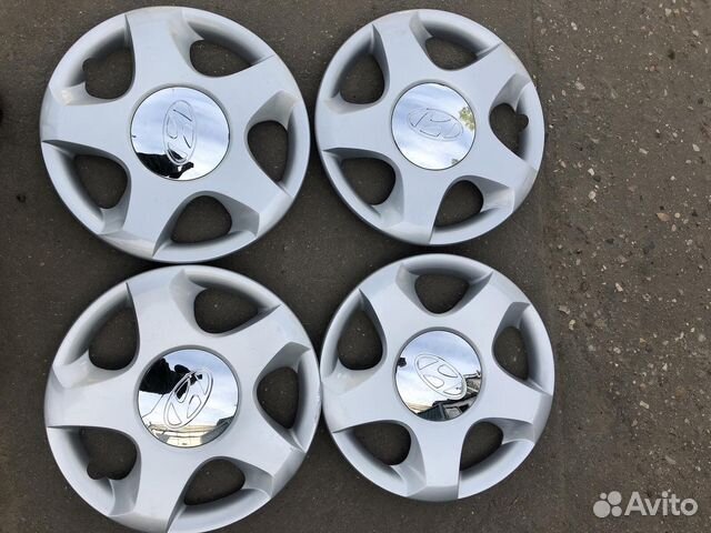 Оригинальные колпаки на Hyundai R15