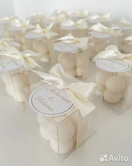 Подарки для гостей на свадьбу. Бонбоньерки