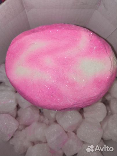 Lush бомба и пена для ванной