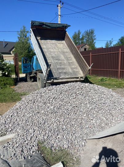 Доставка сыпучих материалов по Лен. Обл