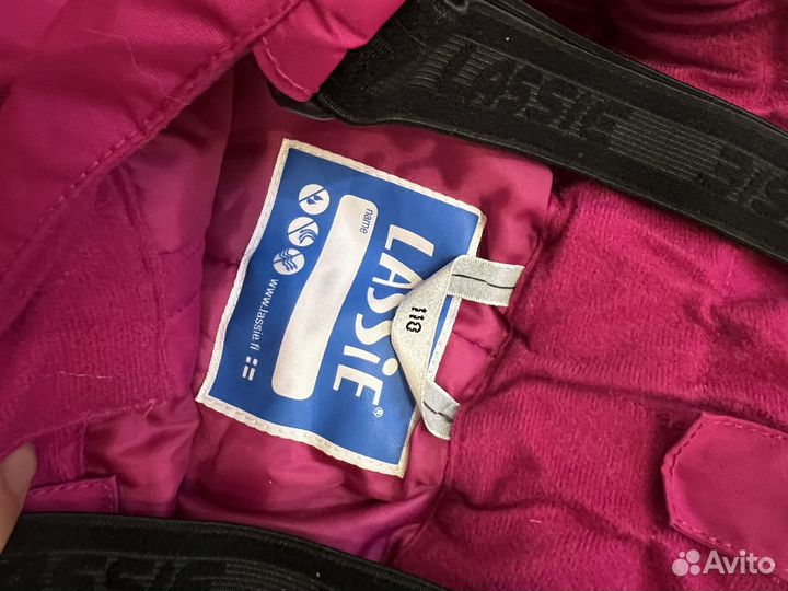 Утепленный полукомбинезон lassie 110