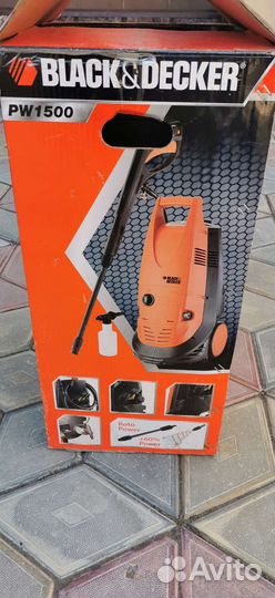 Black decker мойка PW1500