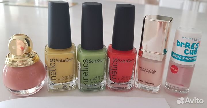 Лаки для ногтей Dior D&G Kineticks одним лотом