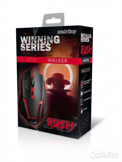 Smartbuy rush Walker SBM-722G-K (черный)