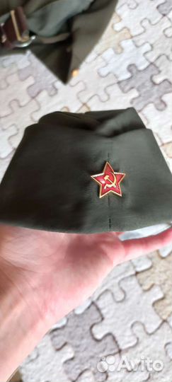 Военное платье-рубашка