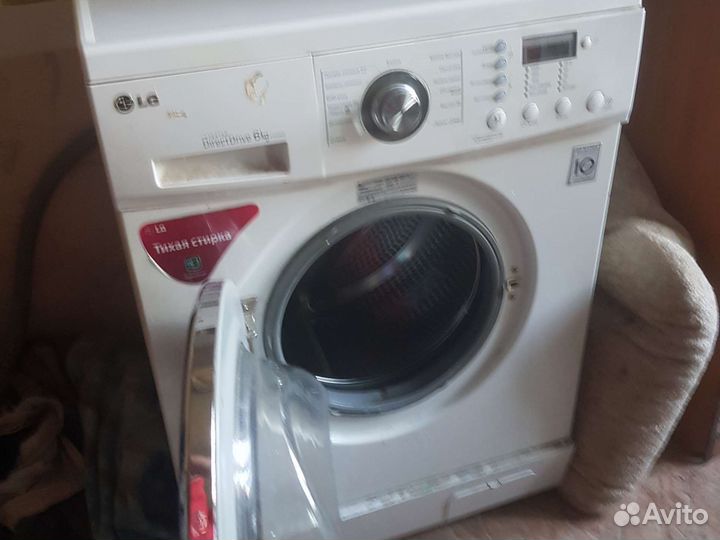 Тэн (нагревать) и помпа (насос) на lg F1039ND