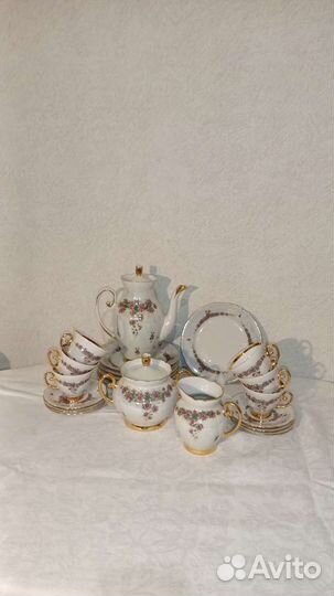 Кофейный сервиз.Дружковский фарфоровый завод