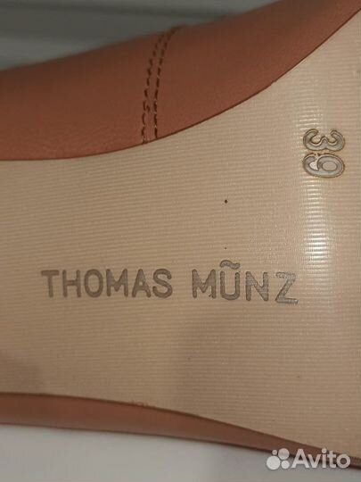 Туфли лодочки Thomas Münz 39 40